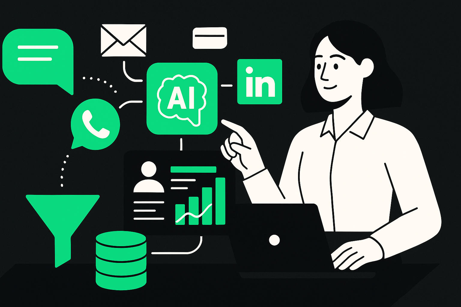 How AI CRM Tools Turn Conversations into Sales Data Automatically