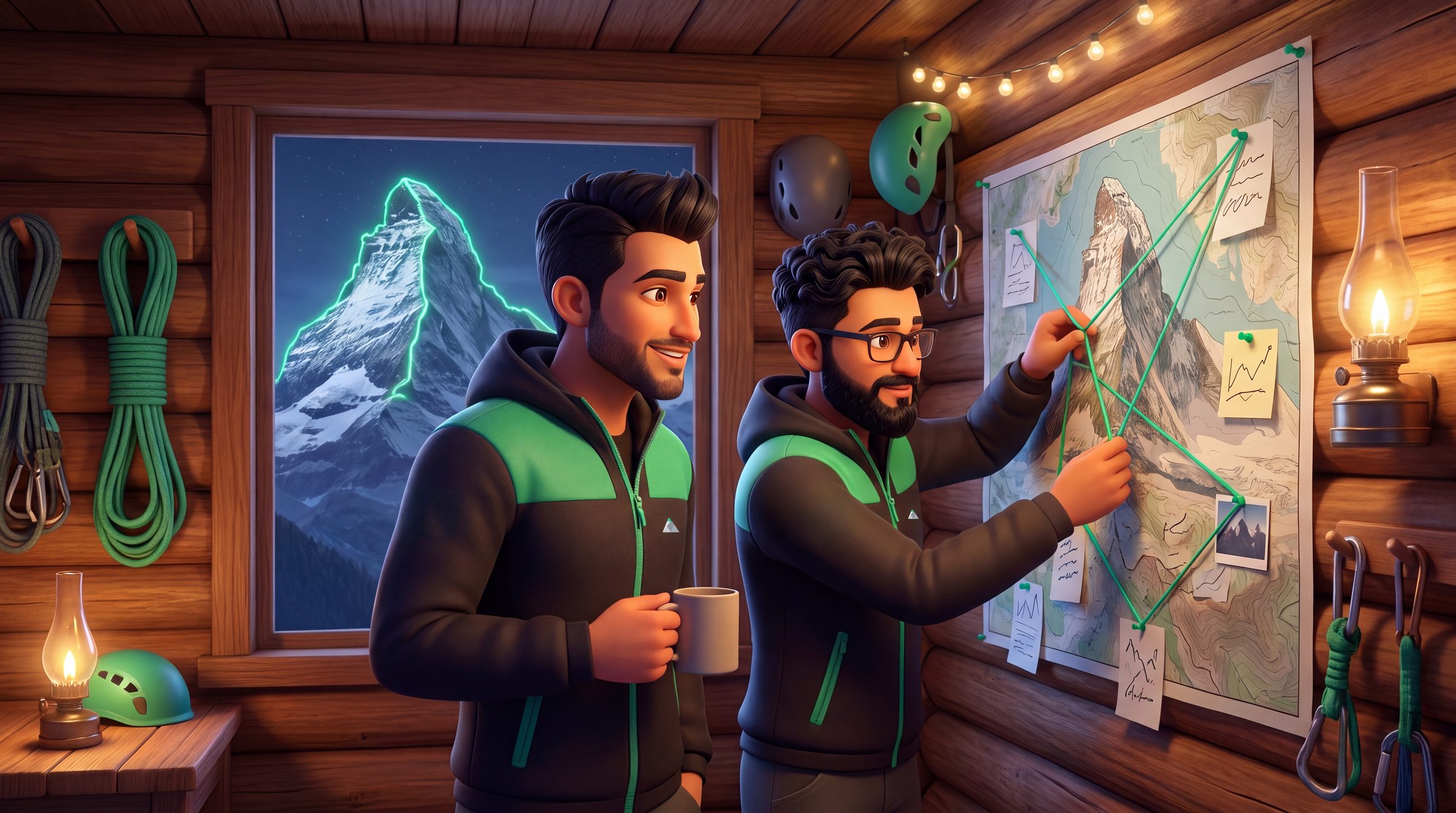 Where it began: every conversation pinned to the map.